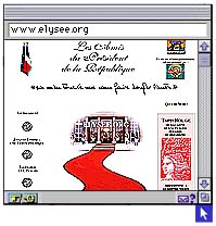 The satirical French goverment Web Site